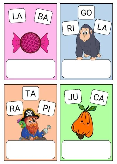 Grafismo Fonético Palavras que Falam Atividades Pedagógicas Professores (9)